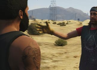 Карта игры Grand Theft Auto V с секретами и военной базой